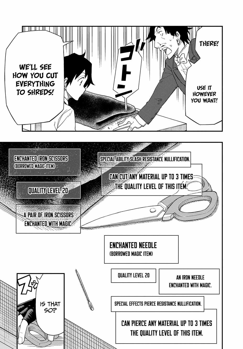 Exiled in a Class Trial for Poor Dexterity Chapter 7 - Page 21 in English