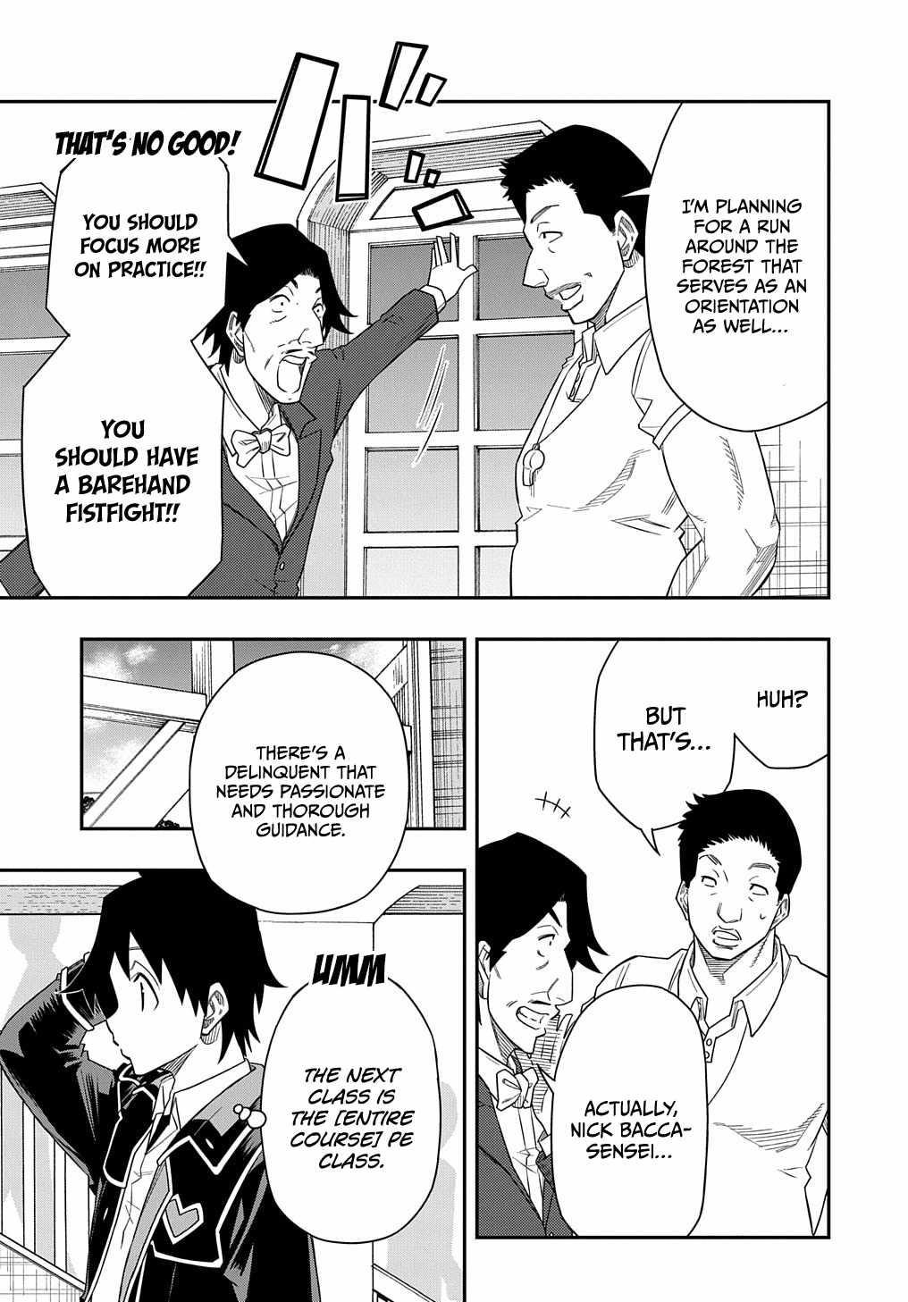Exiled in a Class Trial for Poor Dexterity Chapter 8 - Page 30 in English