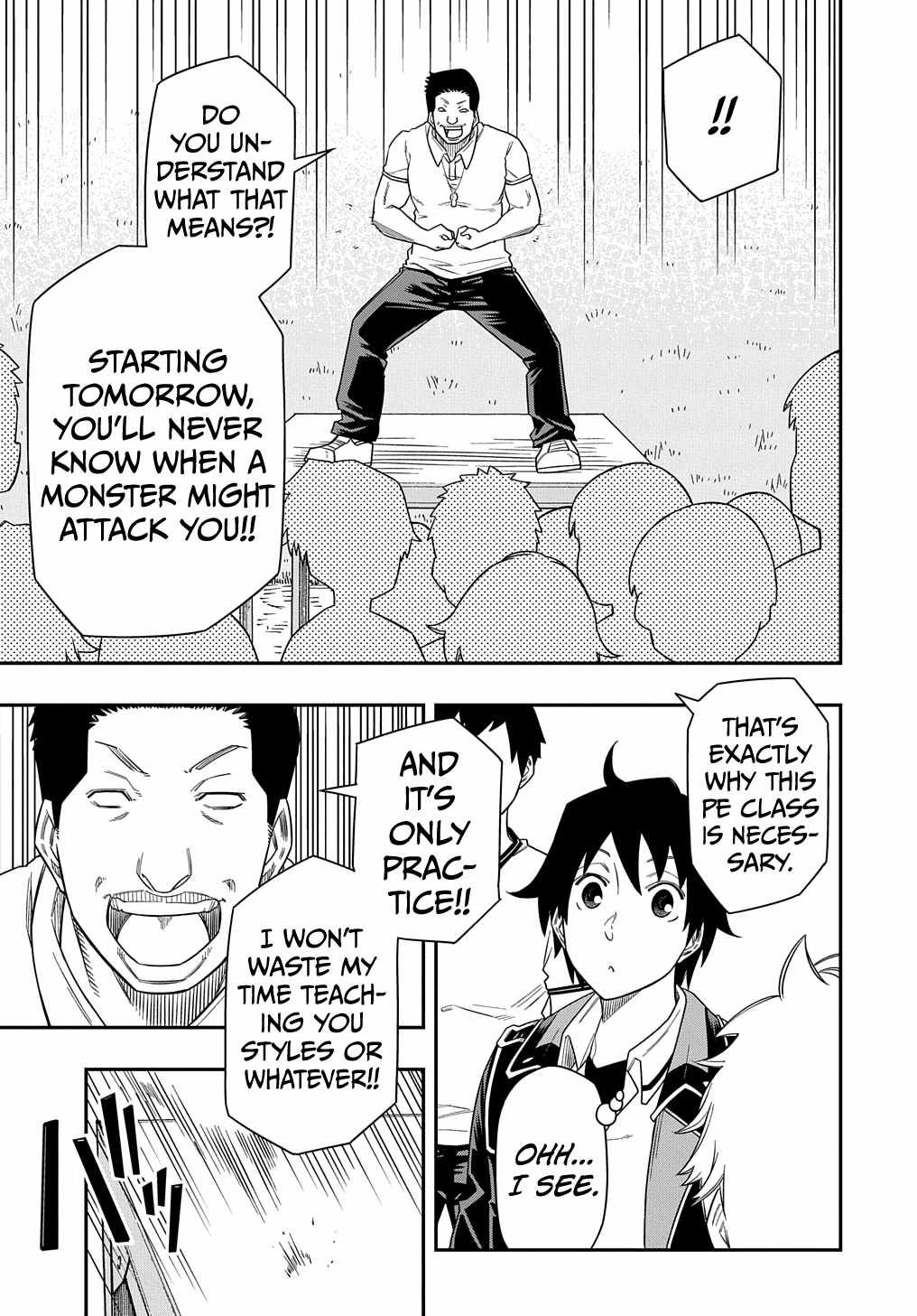 Exiled in a Class Trial for Poor Dexterity Chapter 9 - Page 13 in English