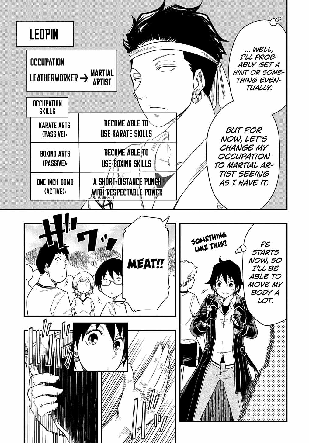 Exiled in a Class Trial for Poor Dexterity Chapter 9 - Page 9 in English