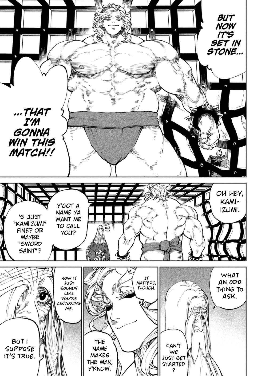 Tenkaichi: Battle to Decide Japan’s Strongest Martial Artist Chapter 19 - Page 35 in English