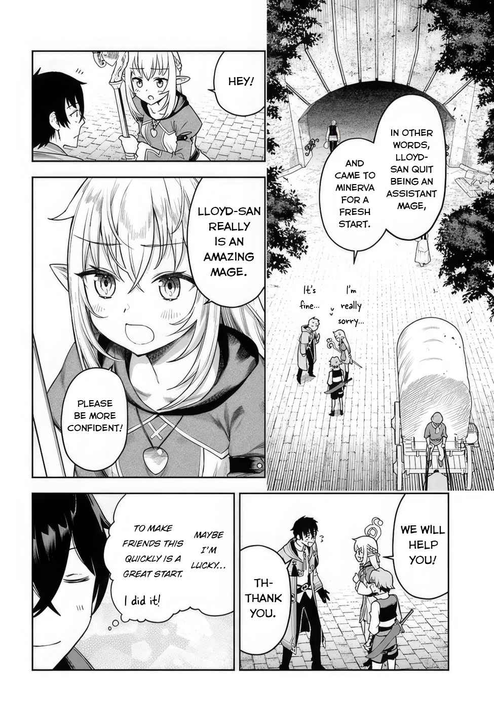 The Assistant Mage Parts Ways With His Power Abusive Alchemist Childhood Friend and His Being Told to Have “Low Chance of Gathering Materials,” and Wants to Start a Slow Life at a Town in the Remote Region Chapter 1 - Page 34 in English