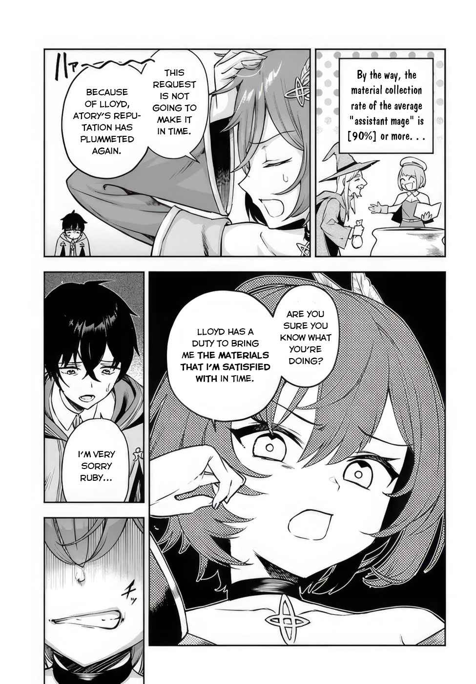 The Assistant Mage Parts Ways With His Power Abusive Alchemist Childhood Friend and His Being Told to Have “Low Chance of Gathering Materials,” and Wants to Start a Slow Life at a Town in the Remote Region Chapter 1 - Page 6 in English
