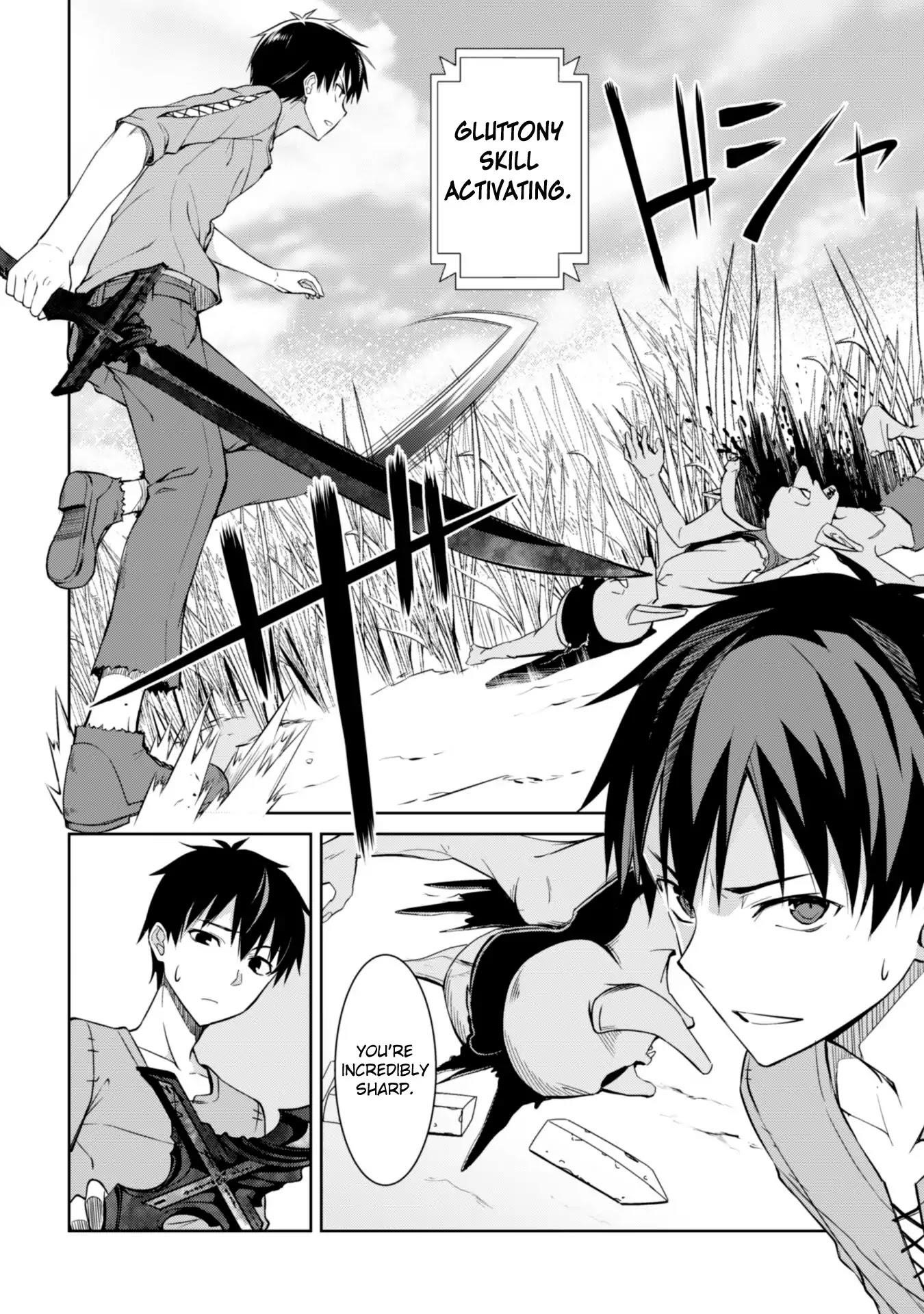 Berserk of Gluttony Chapter 3 - Page 5 in English