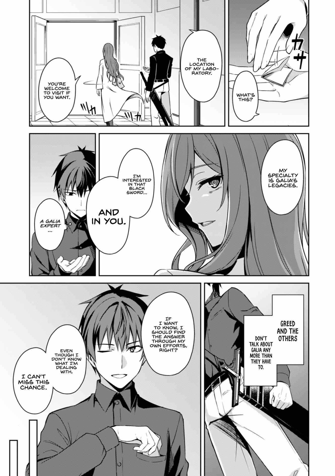 Berserk of Gluttony Chapter 39 - Page 9 in English