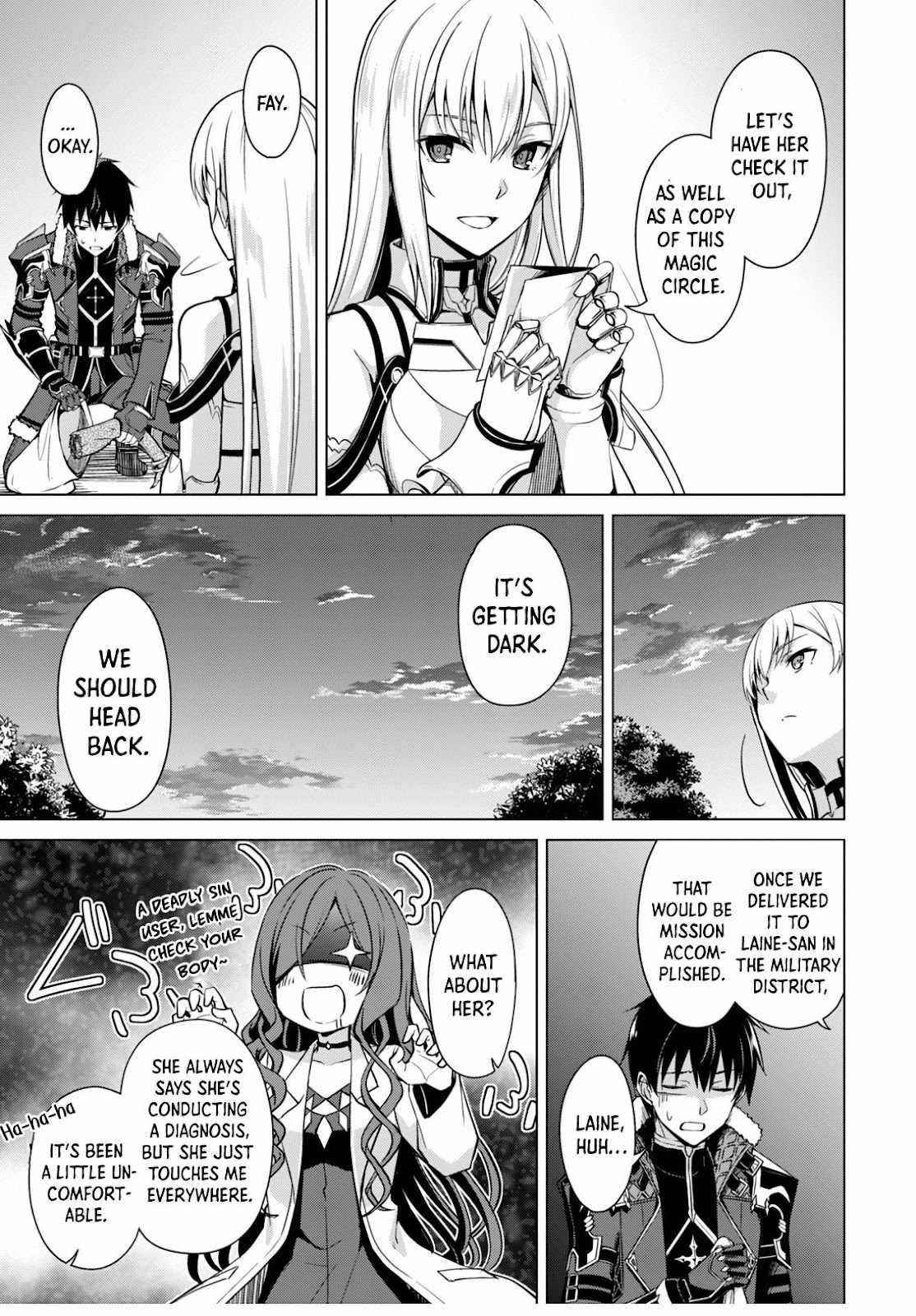 Berserk of Gluttony Chapter 42 - Page 21 in English