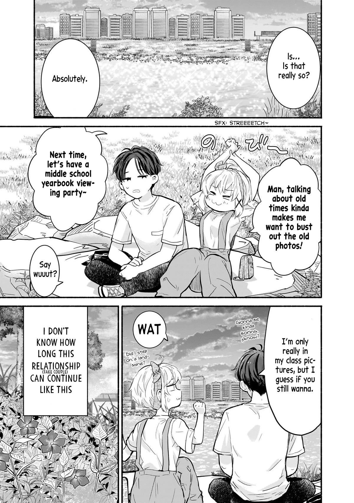 Hey, Wanna Go Out With Me? My Childhood Friend, a Beautiful Girl, Asked Me To Be Her Boyfriend, and I’ve Started a Camouflage Boyfriend Chapter 19 - Page 21 in English