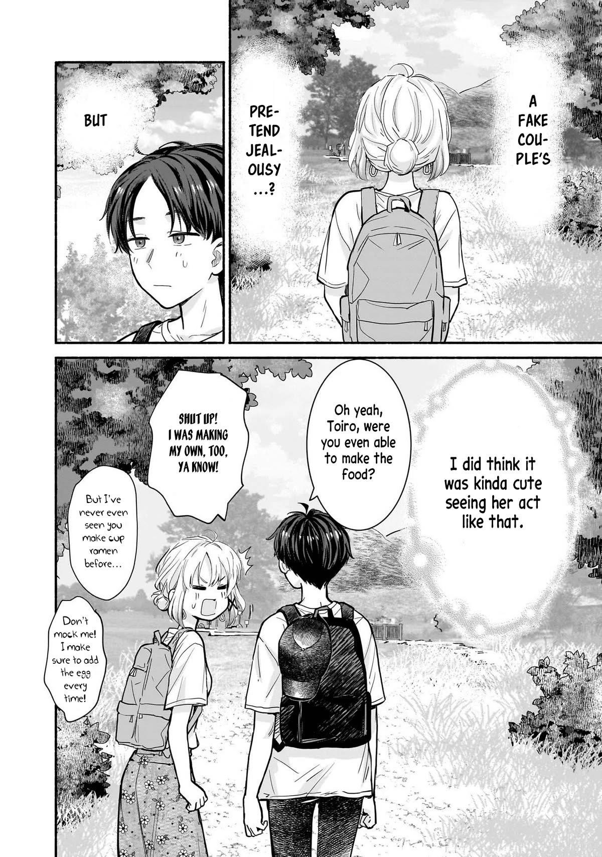 Hey, Wanna Go Out With Me? My Childhood Friend, a Beautiful Girl, Asked Me To Be Her Boyfriend, and I’ve Started a Camouflage Boyfriend Chapter 21 - Page 22 in English