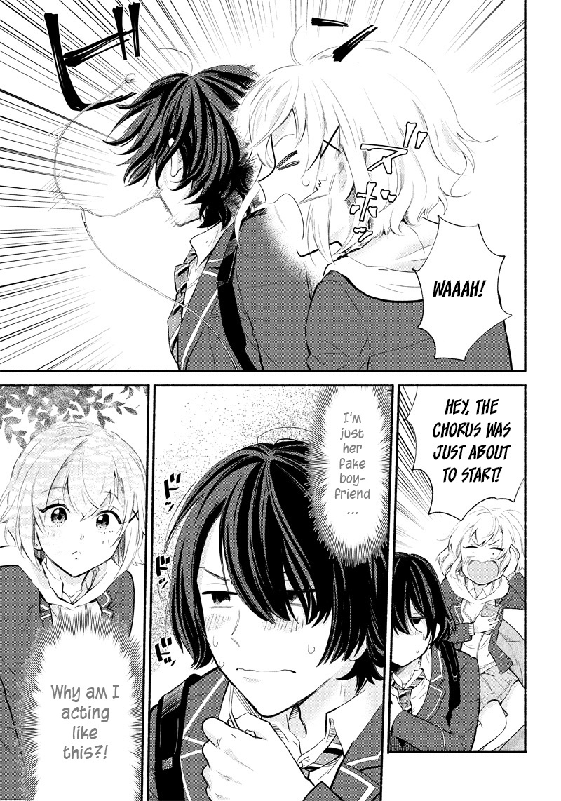 Hey, Wanna Go Out With Me? My Childhood Friend, a Beautiful Girl, Asked Me To Be Her Boyfriend, and I’ve Started a Camouflage Boyfriend Chapter 3 - Page 9 in English