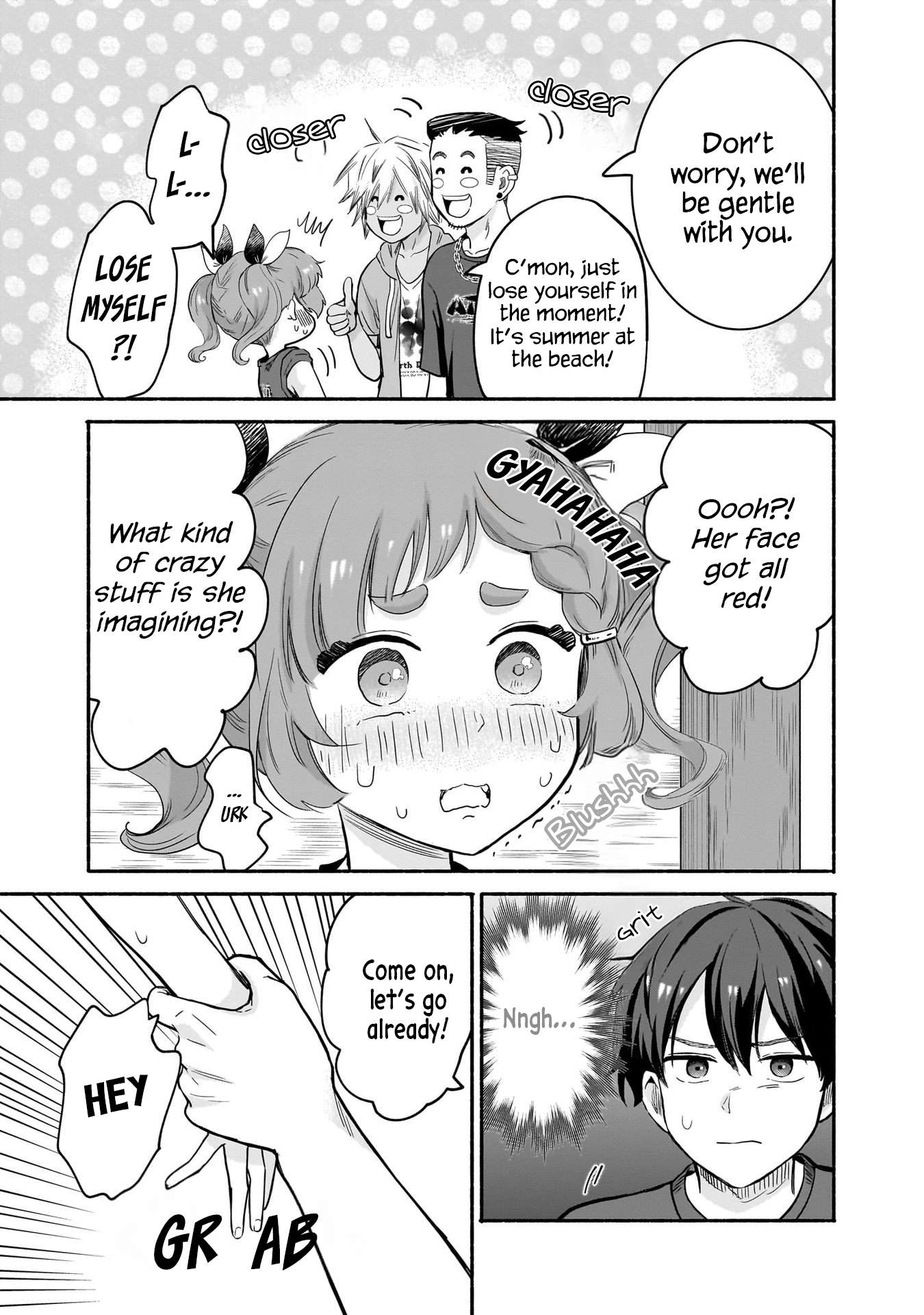 Hey, Wanna Go Out With Me? My Childhood Friend, a Beautiful Girl, Asked Me To Be Her Boyfriend, and I’ve Started a Camouflage Boyfriend Chapter 34 - Page 9 in English
