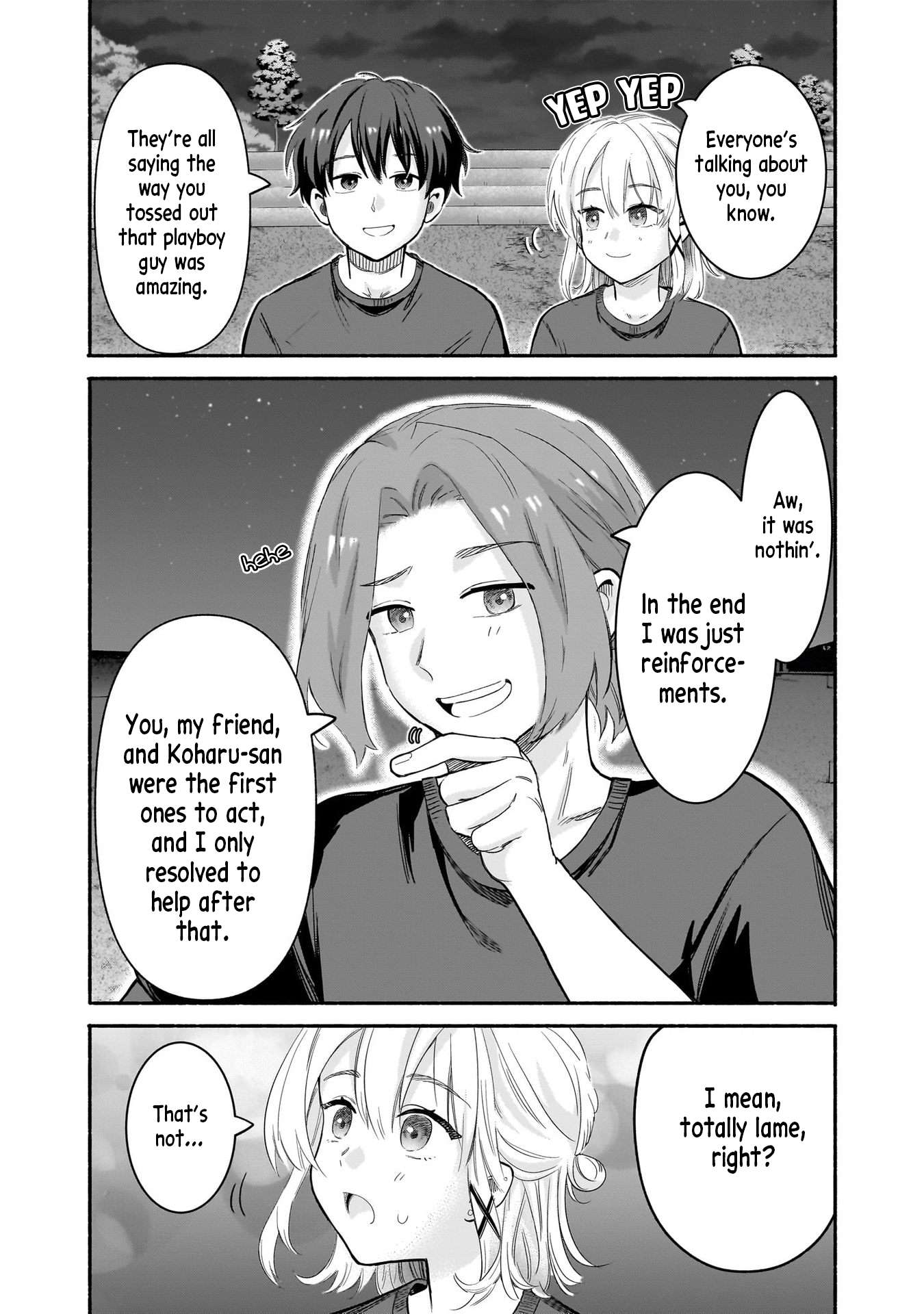 Hey, Wanna Go Out With Me? My Childhood Friend, a Beautiful Girl, Asked Me To Be Her Boyfriend, and I’ve Started a Camouflage Boyfriend Chapter 35 - Page 8 in English