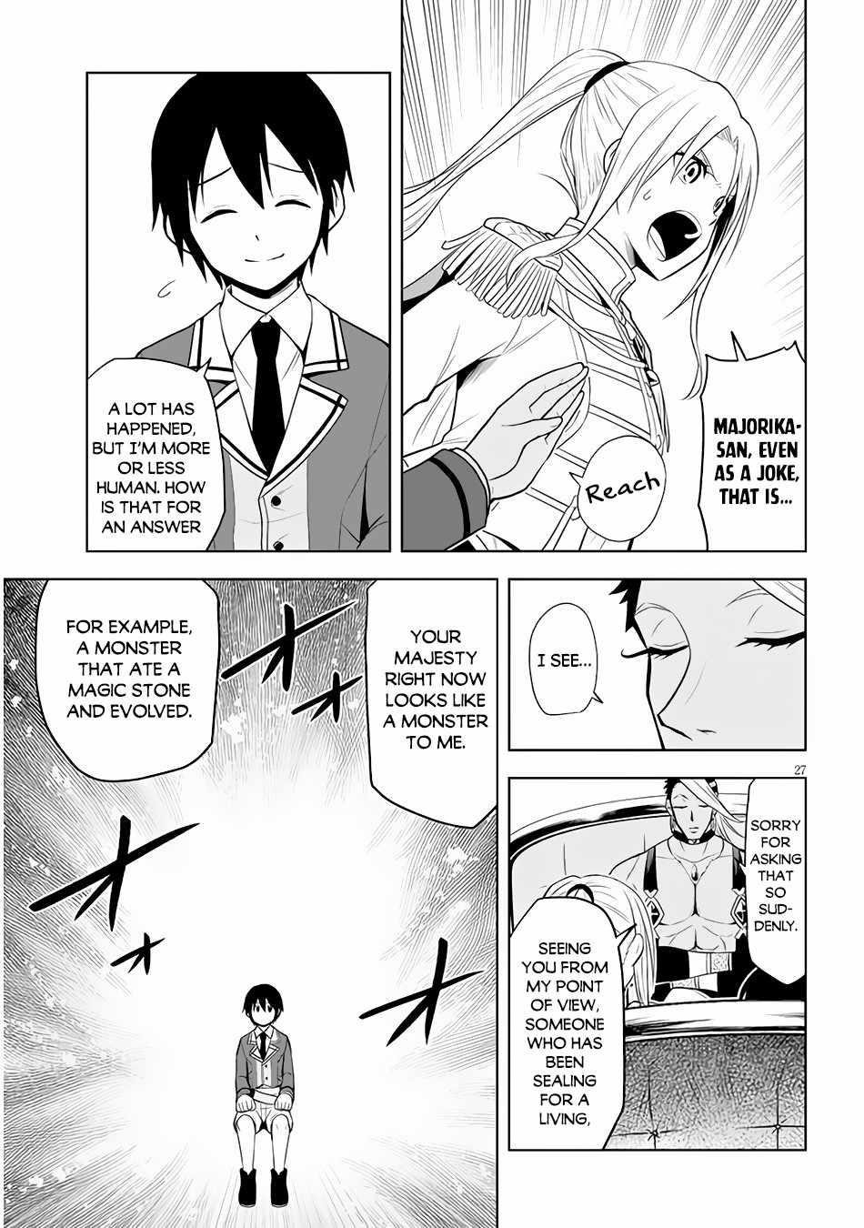 Maseki Gurume: Mamono No Chikara O Tabeta Ore Wa Saikyou! Chapter 29 - Page 27 in English