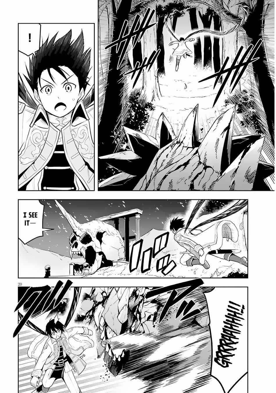 Maseki Gurume: Mamono No Chikara O Tabeta Ore Wa Saikyou! Chapter 40 - Page 20 in English