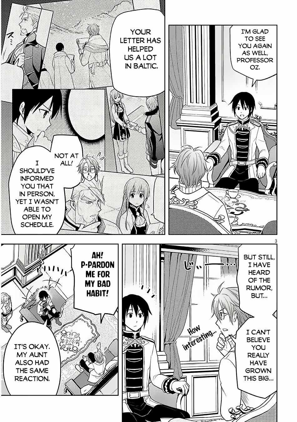 Maseki Gurume: Mamono No Chikara O Tabeta Ore Wa Saikyou! Chapter 57 - Page 3 in English