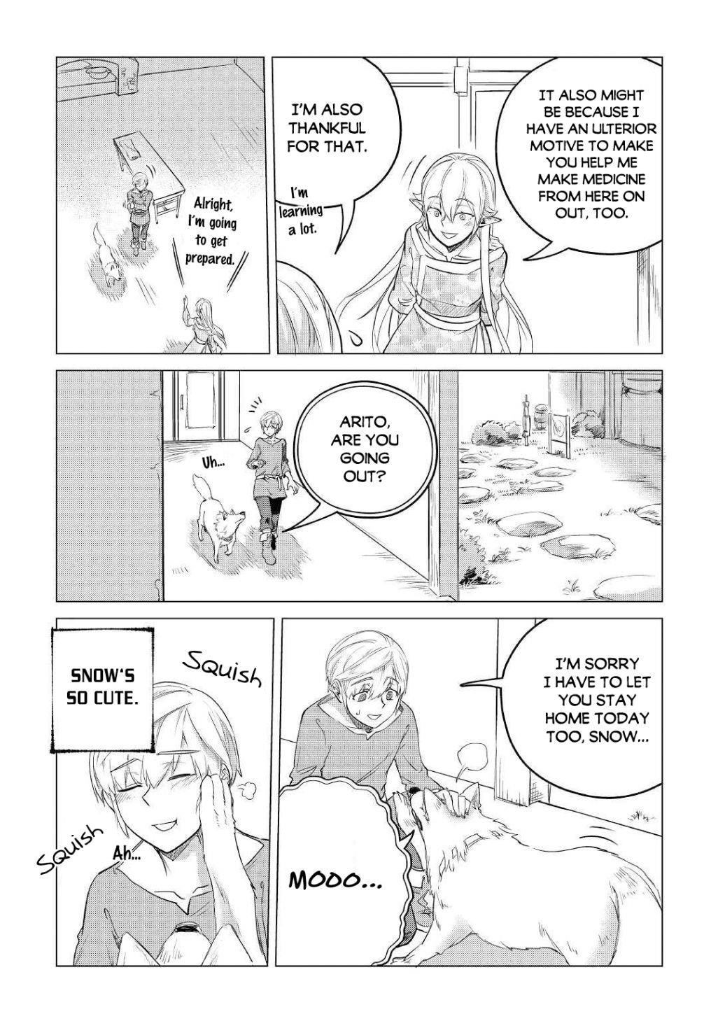 Mofumofu To Isekai Slow Life O Mezashimasu! Chapter 12.1 - Page 8 in English