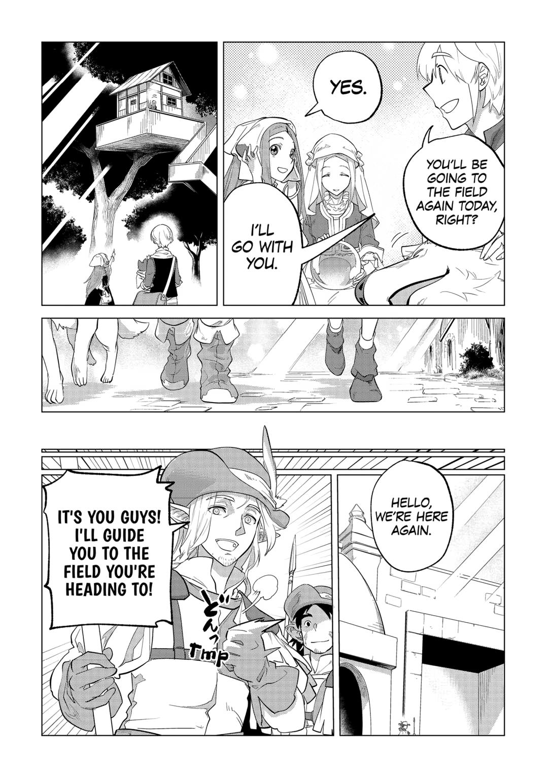 Mofumofu To Isekai Slow Life O Mezashimasu! Chapter 35 - Page 16 in English