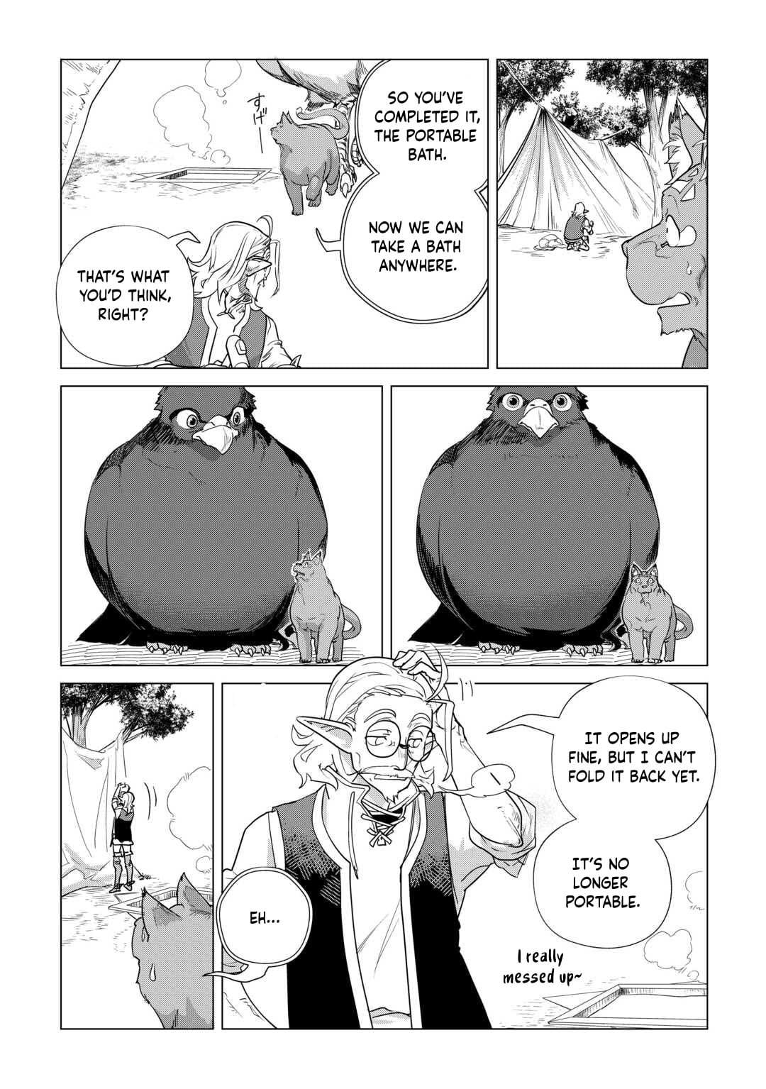 Mofumofu To Isekai Slow Life O Mezashimasu! Chapter 55 - Page 16 in English