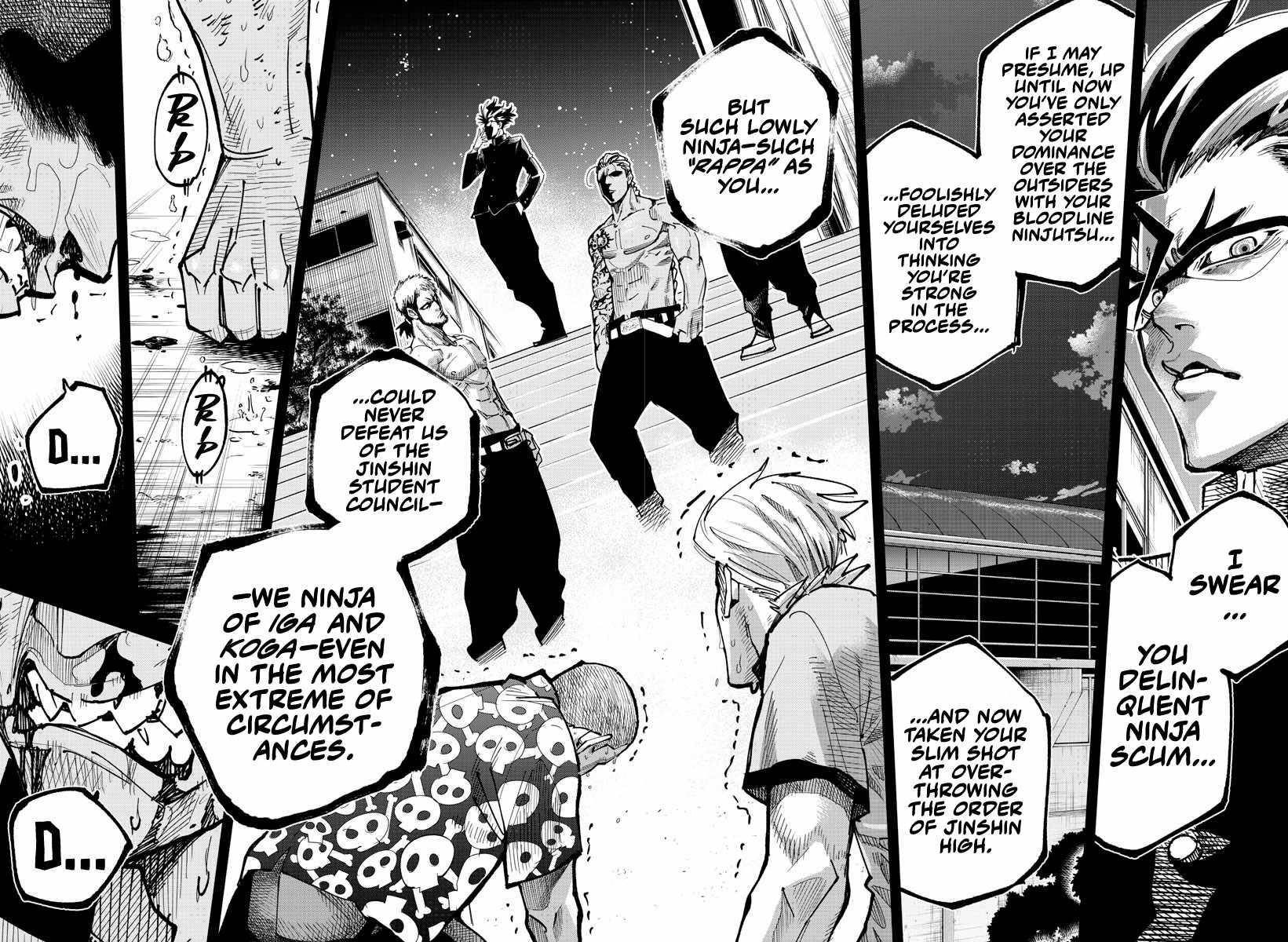 Rappa – Yankee Ninja Chronicles Chapter 8 - Page 7 in English