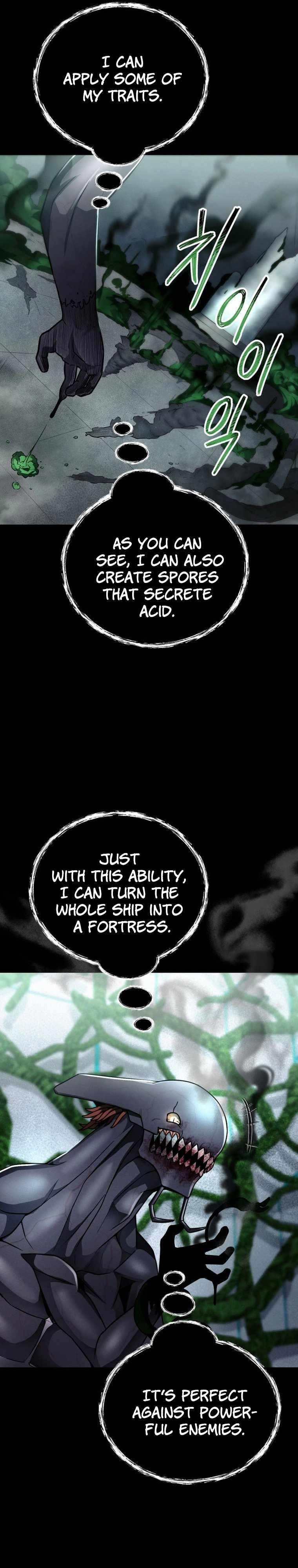 I Became an Evolving Space Monster Chapter 16 - Page 21 in English