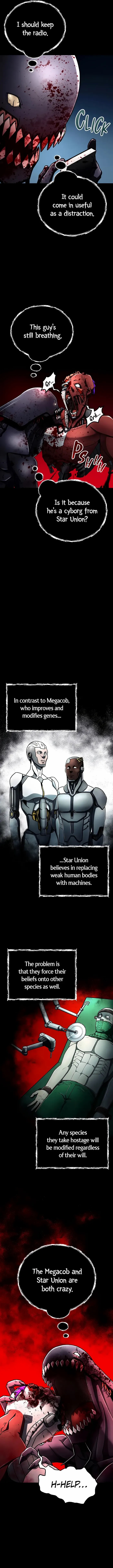 I Became an Evolving Space Monster Chapter 19.5 - Page 10 in English