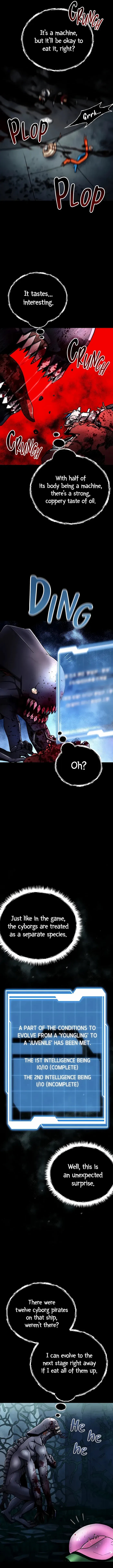 I Became an Evolving Space Monster Chapter 19.5 - Page 11 in English