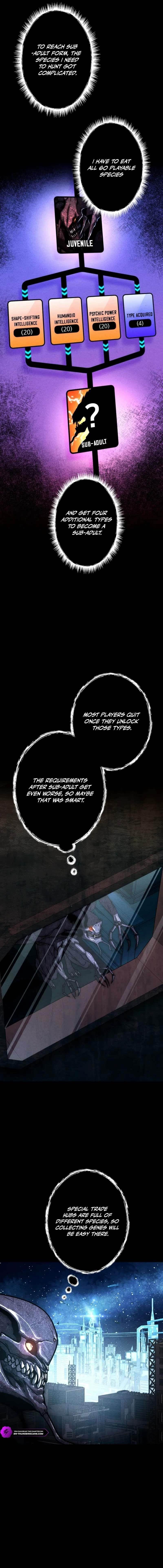 I Became an Evolving Space Monster Chapter 63 - Page 7 in English