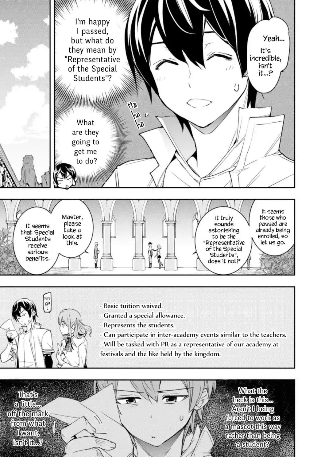 The Unsuccessful Yet Academically Unparalleled Sage ~A Cheating S-Rank Sorcerer’s Post-Rebirth Adventurer Log~ Chapter 7.2 - Page 22 in English