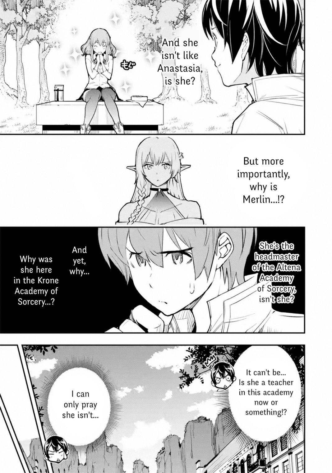 The Unsuccessful Yet Academically Unparalleled Sage ~A Cheating S-Rank Sorcerer’s Post-Rebirth Adventurer Log~ Chapter 8.1 - Page 5 in English