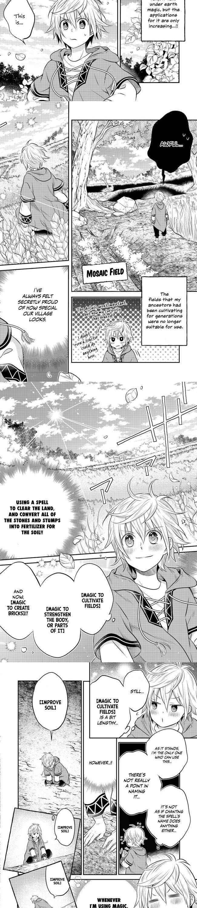 I Was Reincarnated as a Poor Farmer in a Different World, so I Decided to Make Bricks to Build a Castle Chapter 2.2 - Page 3 in English