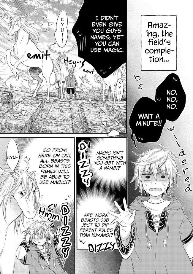 I Was Reincarnated as a Poor Farmer in a Different World, so I Decided to Make Bricks to Build a Castle Chapter 5.1 - Page 9 in English