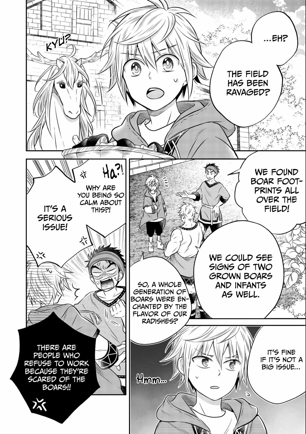 I Was Reincarnated as a Poor Farmer in a Different World, so I Decided to Make Bricks to Build a Castle Chapter 8.1 - Page 8 in English