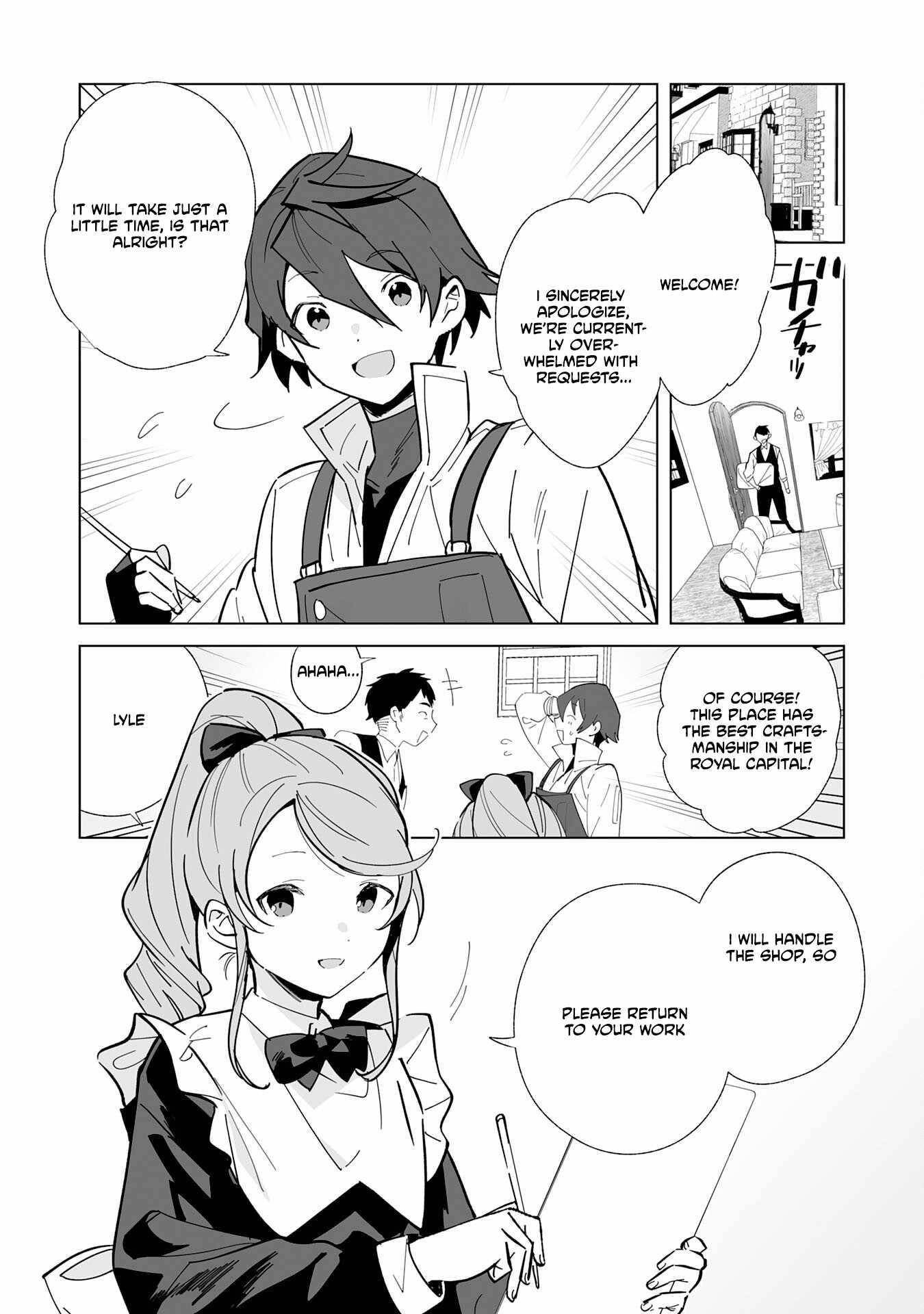 The Ex-janitor Who Was Expelled, Became Known as the “Greatest Repairman” With His Exceptional Skills – Requests From SSS Rank Parties and Royalty Don’t Stop Coming Chapter 11 - Page 1 in English