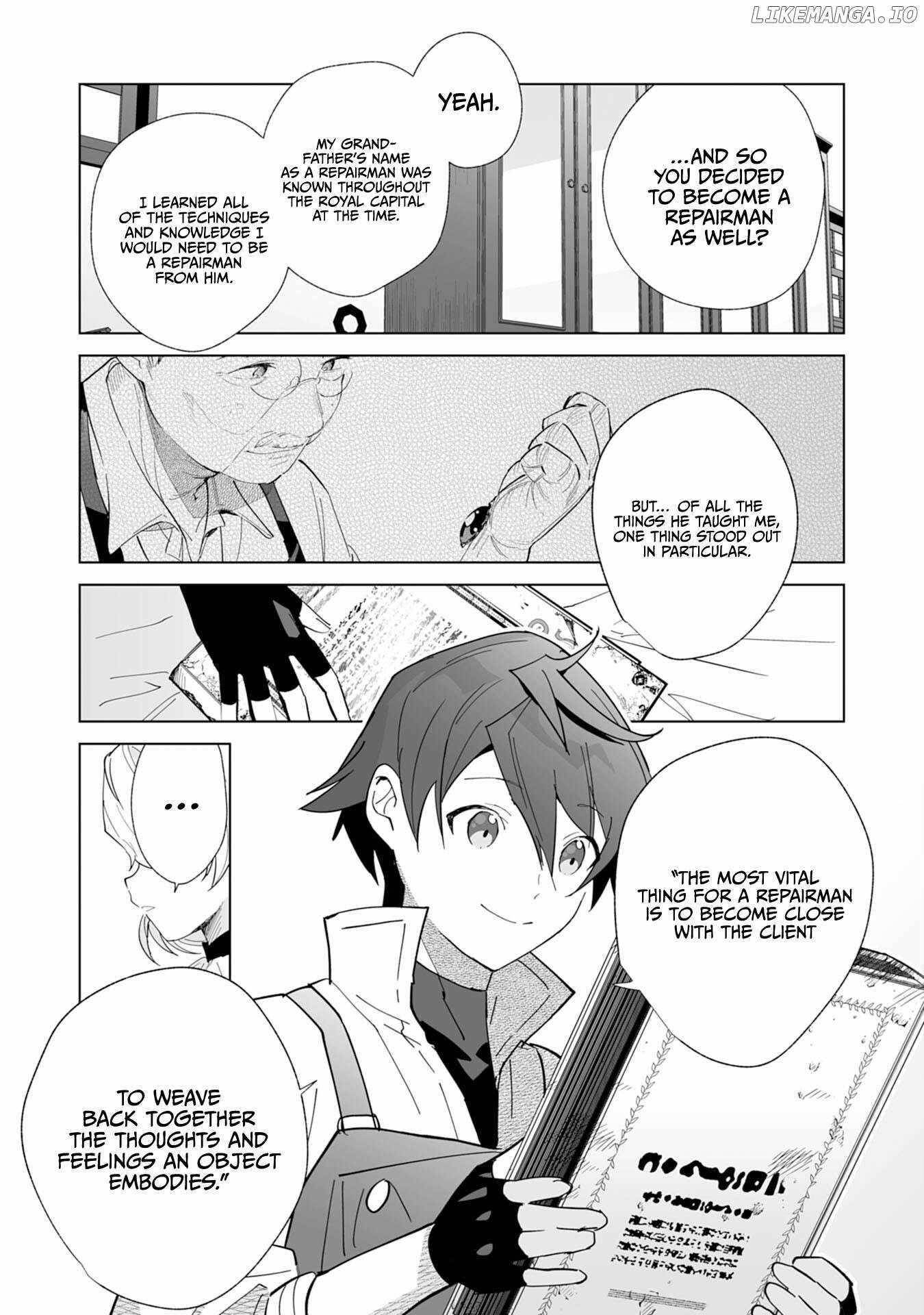 The Ex-janitor Who Was Expelled, Became Known as the “Greatest Repairman” With His Exceptional Skills – Requests From SSS Rank Parties and Royalty Don’t Stop Coming Chapter 5 - Page 17 in English