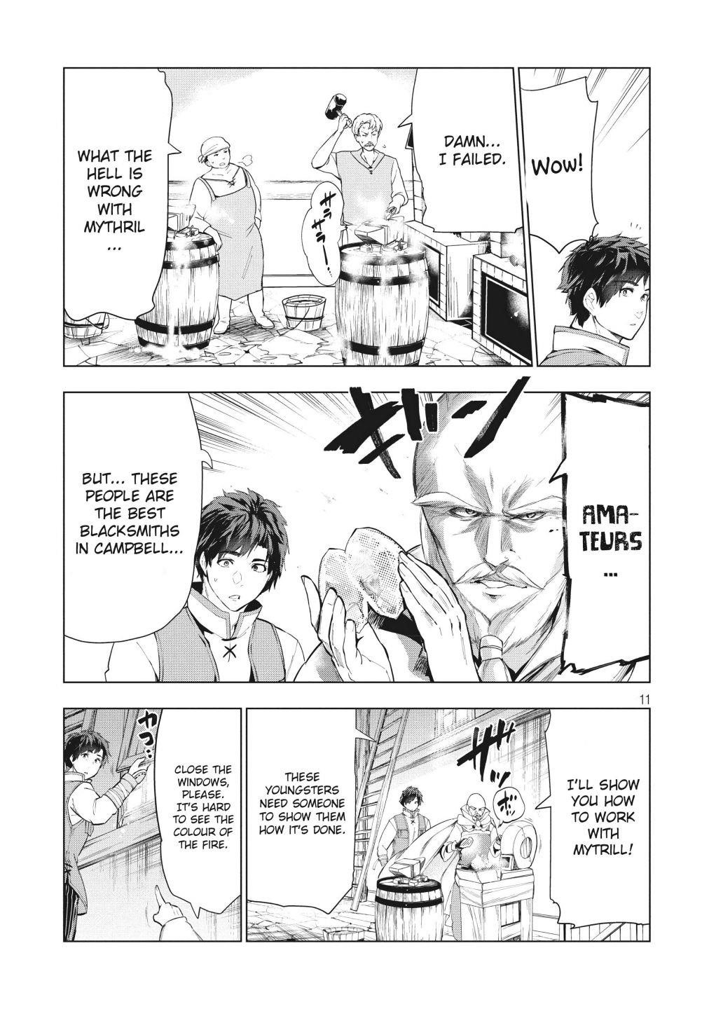 The Slow Second Life of a Dismissed Dark Soldier (age 30) Chapter 10.1 - Page 11 in English
