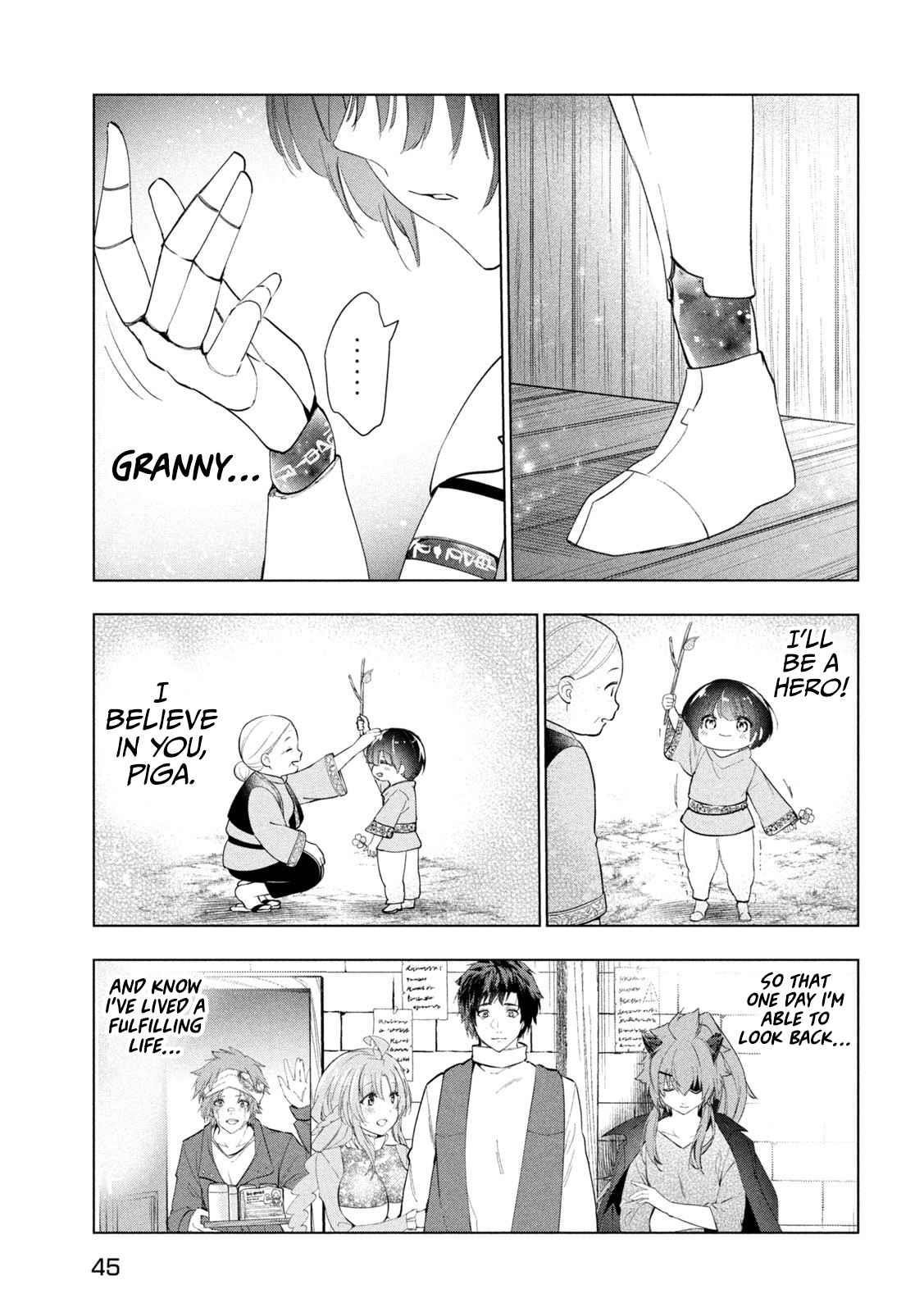 The Slow Second Life of a Dismissed Dark Soldier (age 30) Chapter 42 - Page 34 in English