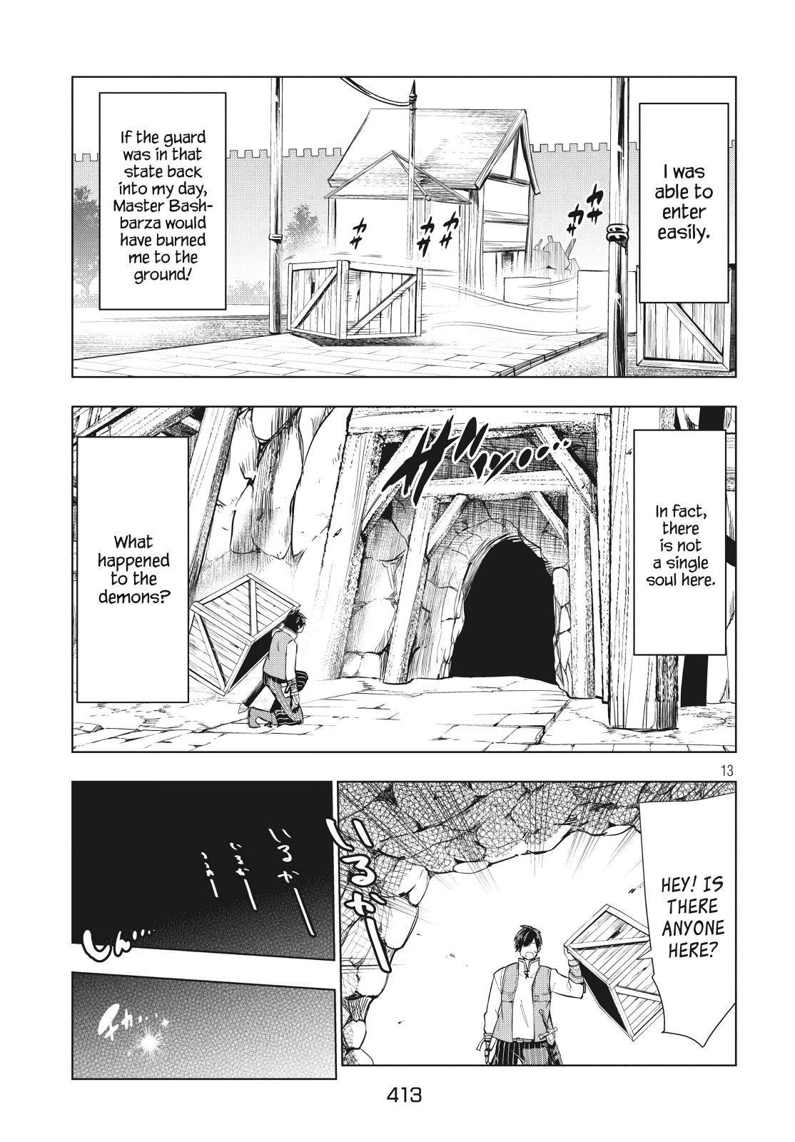 The Slow Second Life of a Dismissed Dark Soldier (age 30) Chapter 5.1 - Page 12 in English