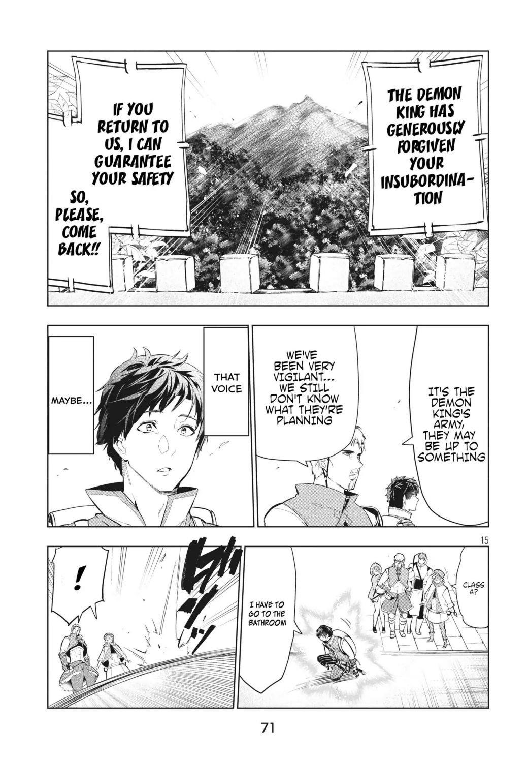 The Slow Second Life of a Dismissed Dark Soldier (age 30) Chapter 8.1 - Page 14 in English