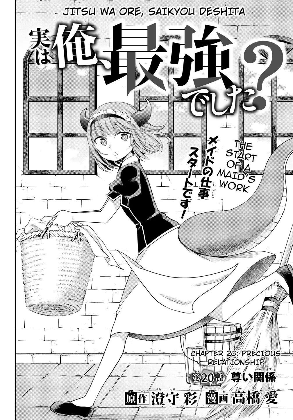 Jitsu Wa Ore, Saikyou Deshita? Chapter 20 - Page 4 in English