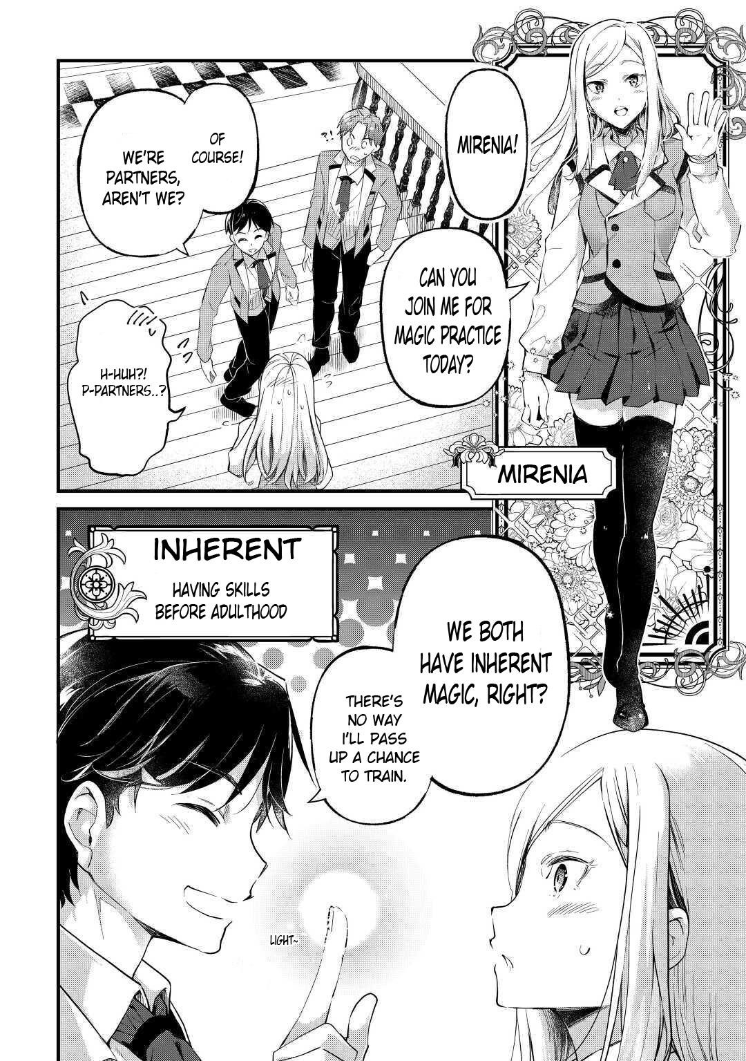 Ochikobore “1” Mahou Tsukai wa, Kyou mo Muishiki ni Cheat wo Tsukau Chapter 1 - Page 10 in English