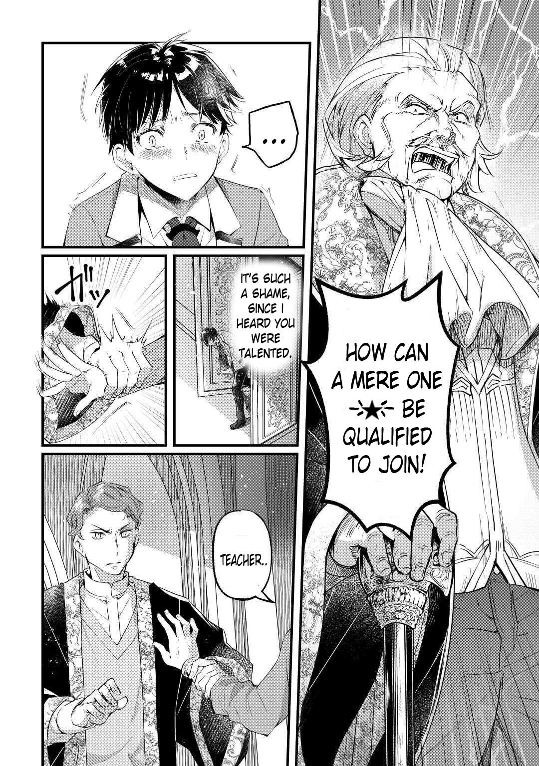 Ochikobore “1” Mahou Tsukai wa, Kyou mo Muishiki ni Cheat wo Tsukau Chapter 1 - Page 16 in English