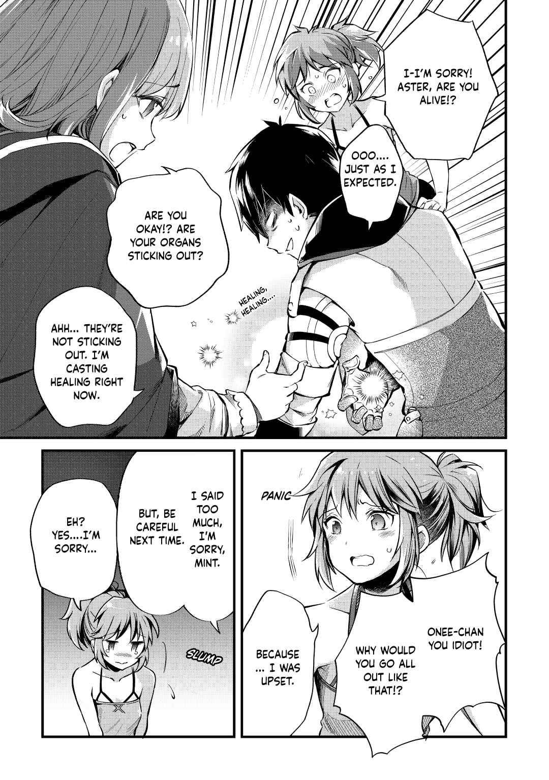 Ochikobore “1” Mahou Tsukai wa, Kyou mo Muishiki ni Cheat wo Tsukau Chapter 10 - Page 19 in English
