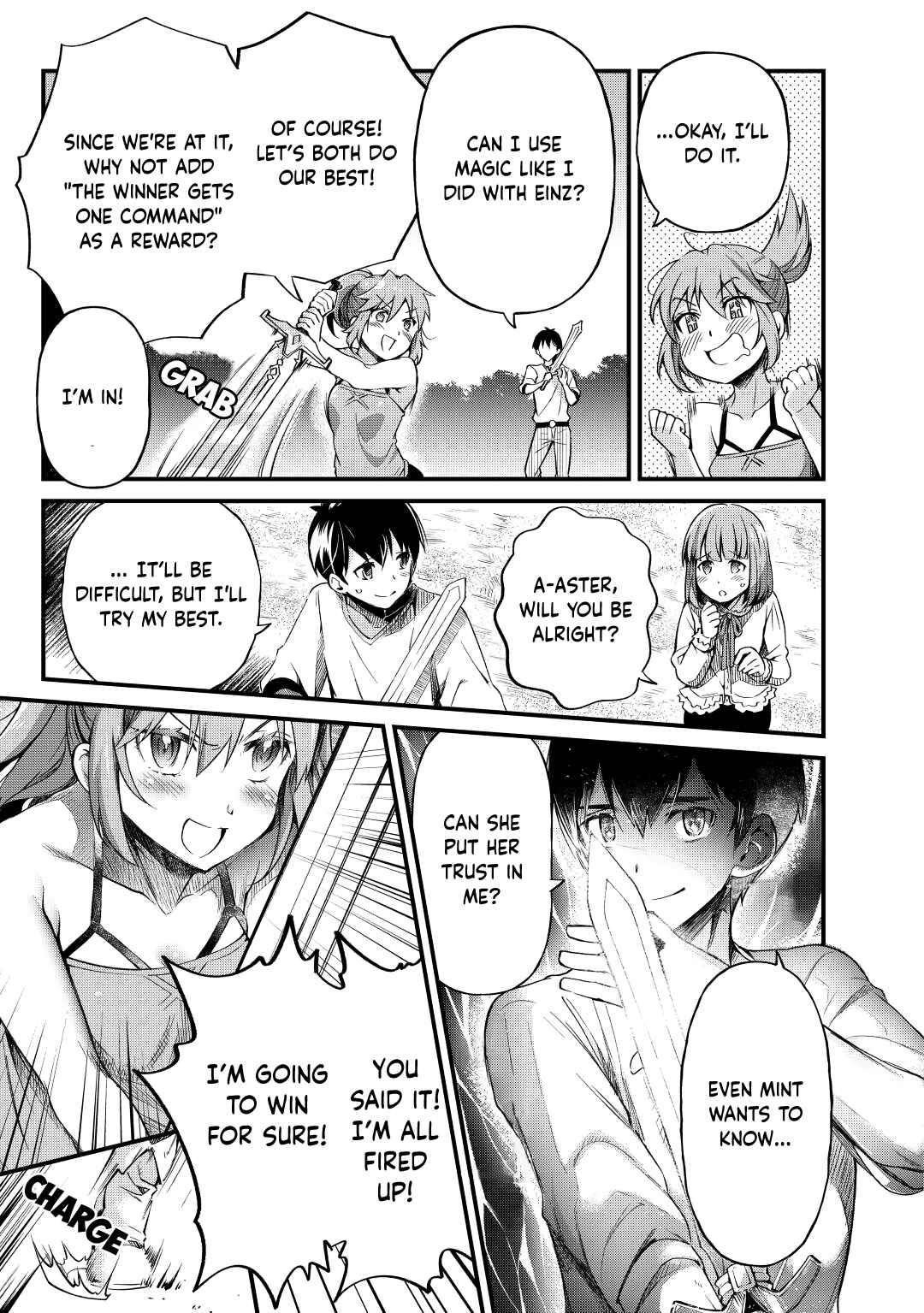 Ochikobore “1” Mahou Tsukai wa, Kyou mo Muishiki ni Cheat wo Tsukau Chapter 12 - Page 13 in English