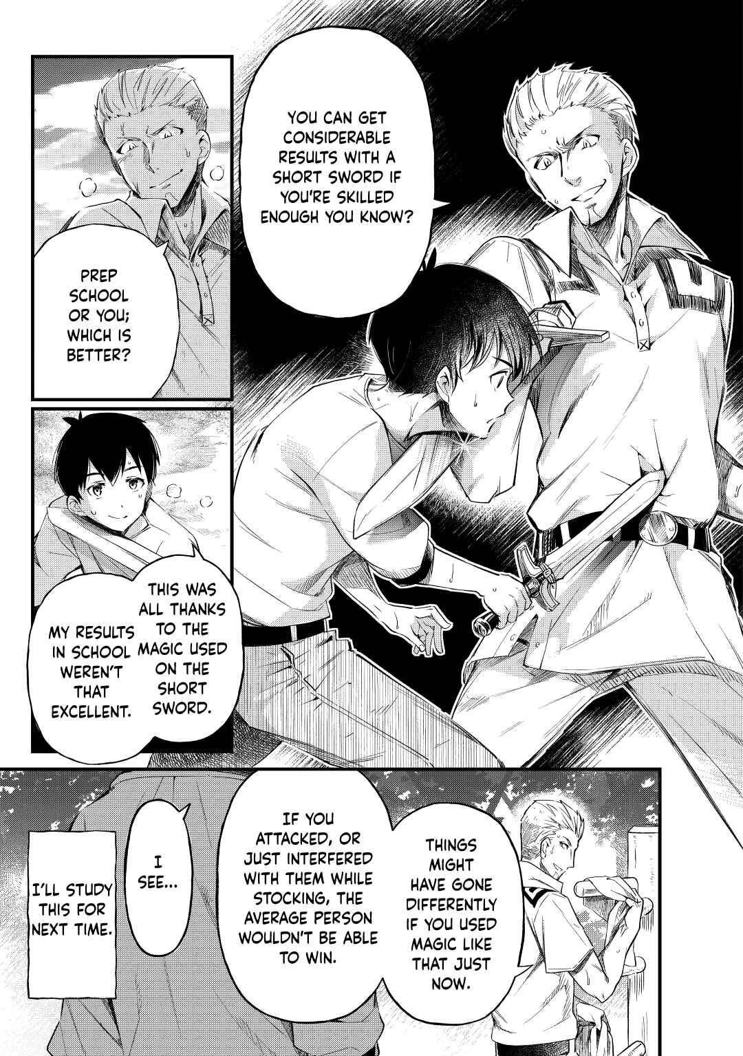 Ochikobore “1” Mahou Tsukai wa, Kyou mo Muishiki ni Cheat wo Tsukau Chapter 12 - Page 7 in English