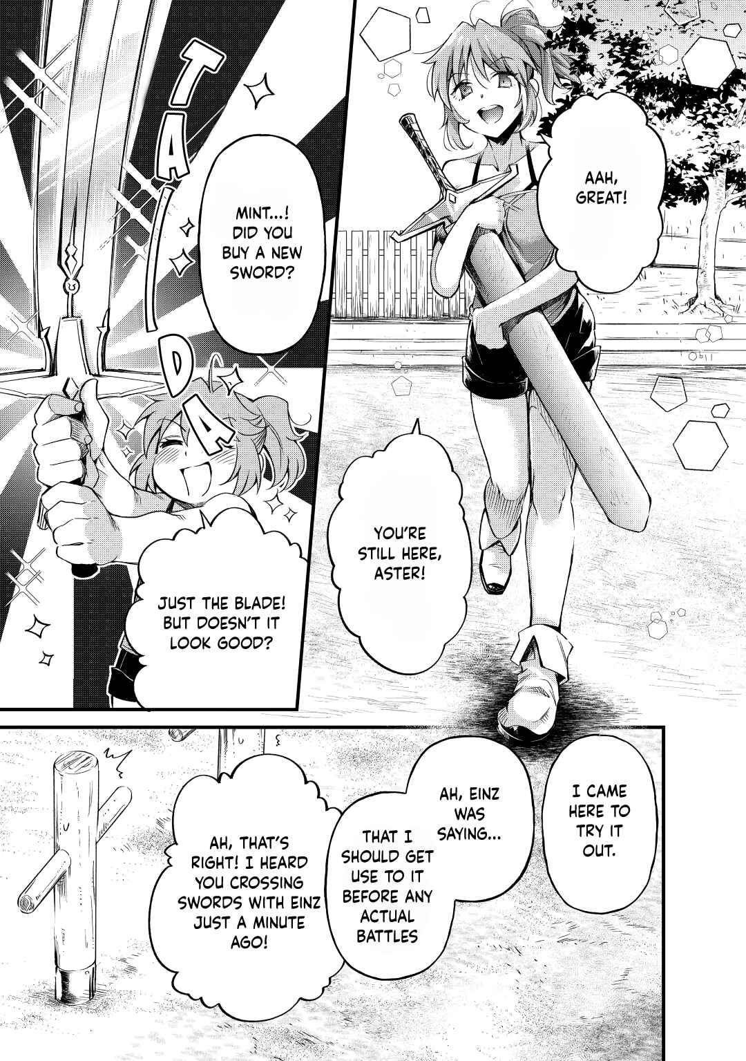 Ochikobore “1” Mahou Tsukai wa, Kyou mo Muishiki ni Cheat wo Tsukau Chapter 12 - Page 9 in English