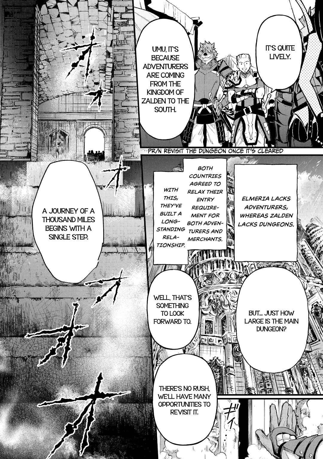 Ochikobore “1” Mahou Tsukai wa, Kyou mo Muishiki ni Cheat wo Tsukau Chapter 13 - Page 4 in English