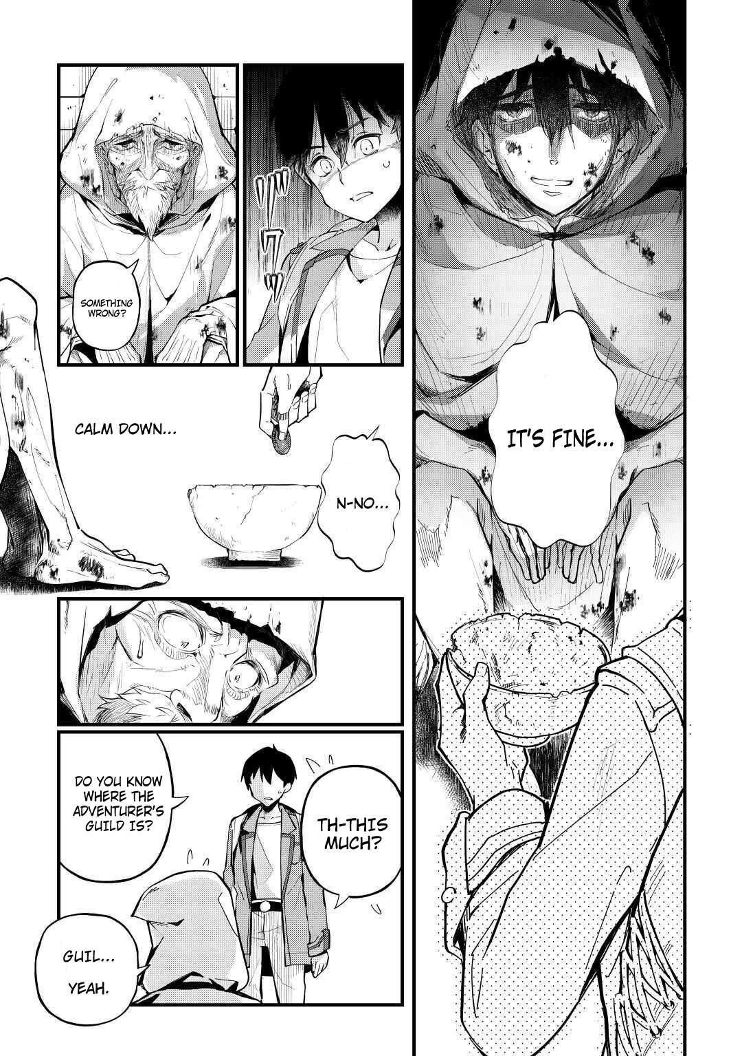 Ochikobore “1” Mahou Tsukai wa, Kyou mo Muishiki ni Cheat wo Tsukau Chapter 2 - Page 3 in English