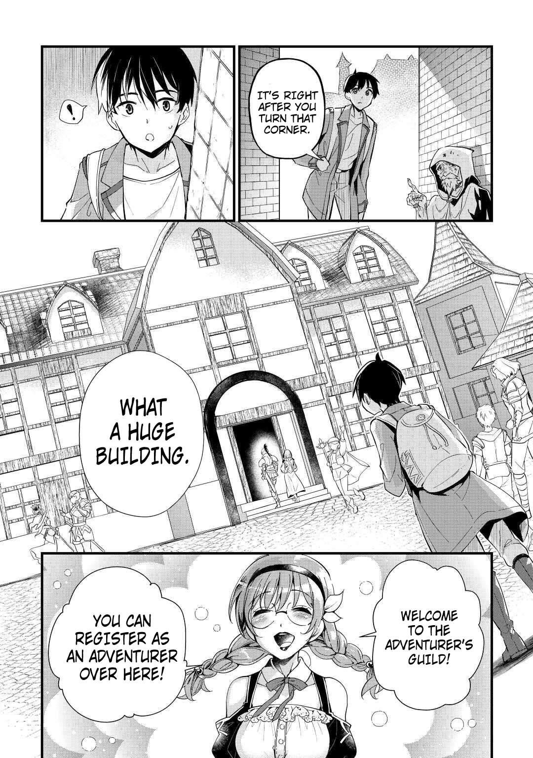 Ochikobore “1” Mahou Tsukai wa, Kyou mo Muishiki ni Cheat wo Tsukau Chapter 2 - Page 4 in English