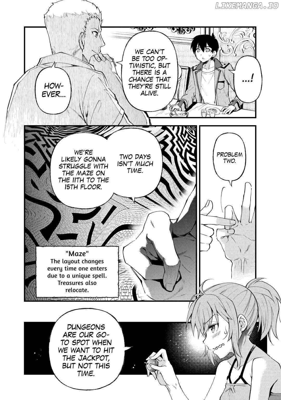 Ochikobore “1” Mahou Tsukai wa, Kyou mo Muishiki ni Cheat wo Tsukau Chapter 21 - Page 14 in English