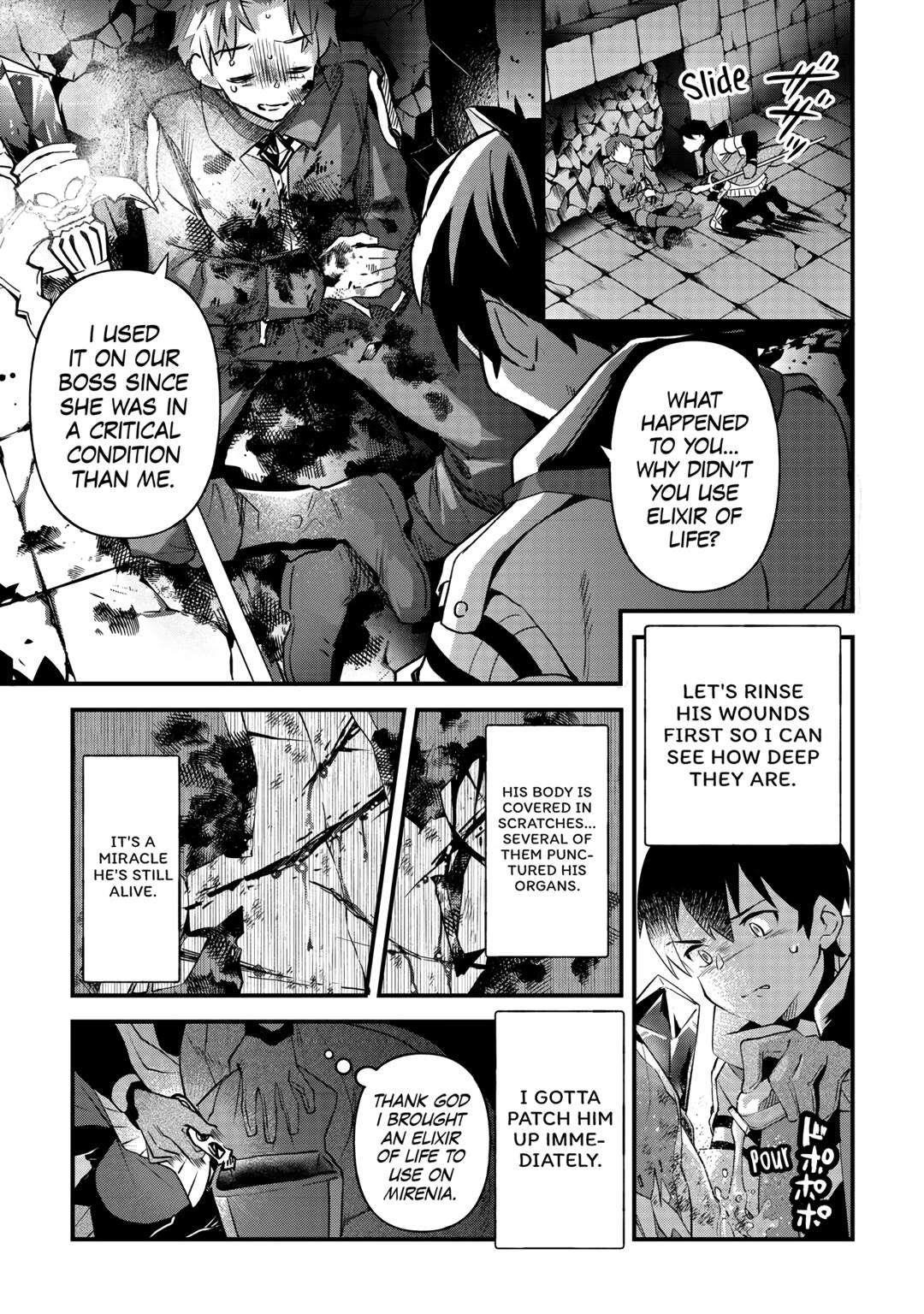 Ochikobore “1” Mahou Tsukai wa, Kyou mo Muishiki ni Cheat wo Tsukau Chapter 25 - Page 13 in English