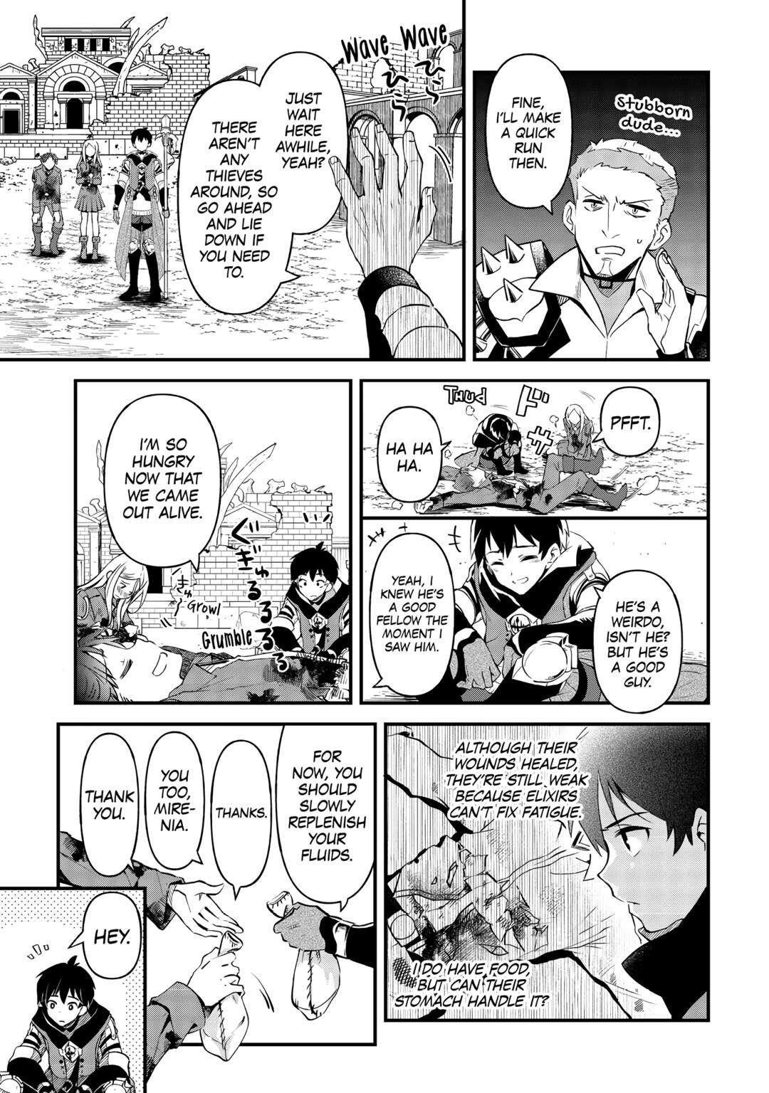 Ochikobore “1” Mahou Tsukai wa, Kyou mo Muishiki ni Cheat wo Tsukau Chapter 25 - Page 21 in English